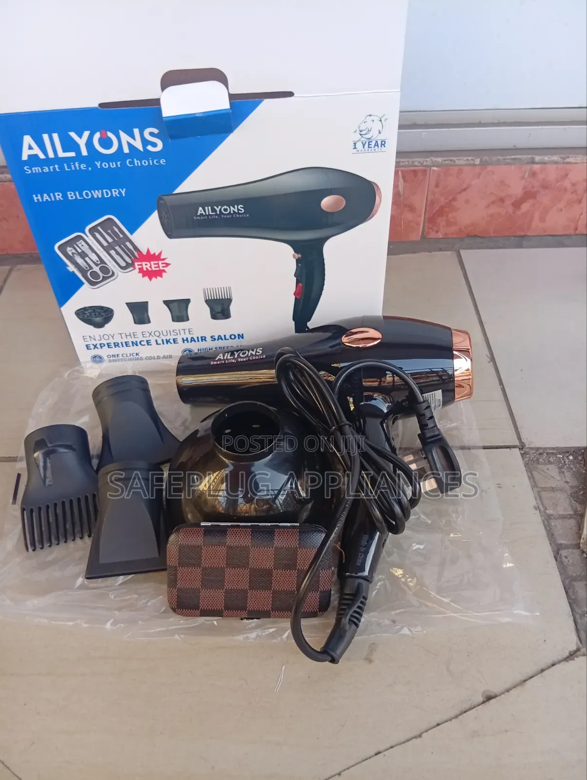 AILYONS Hair Dryer Machine – Professional Blow Dry Styling