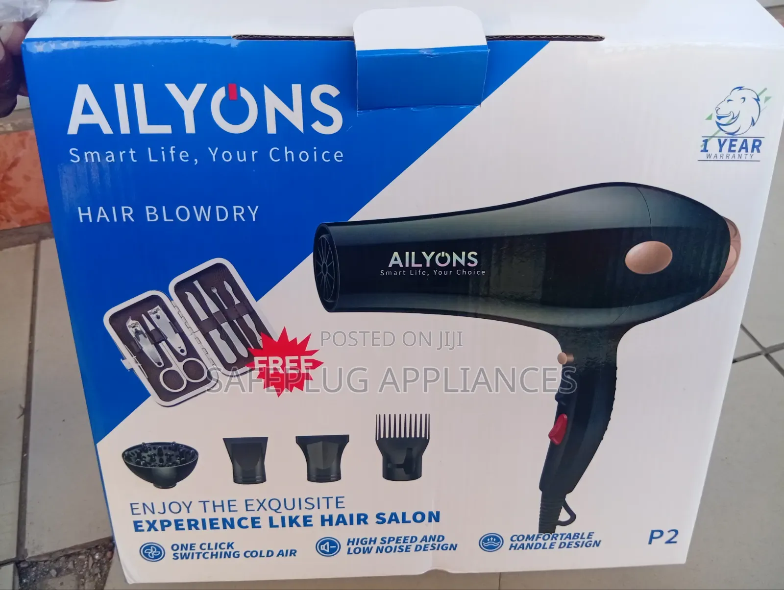 AILYONS Hair Dryer Machine – Professional Blow Dry Styling
