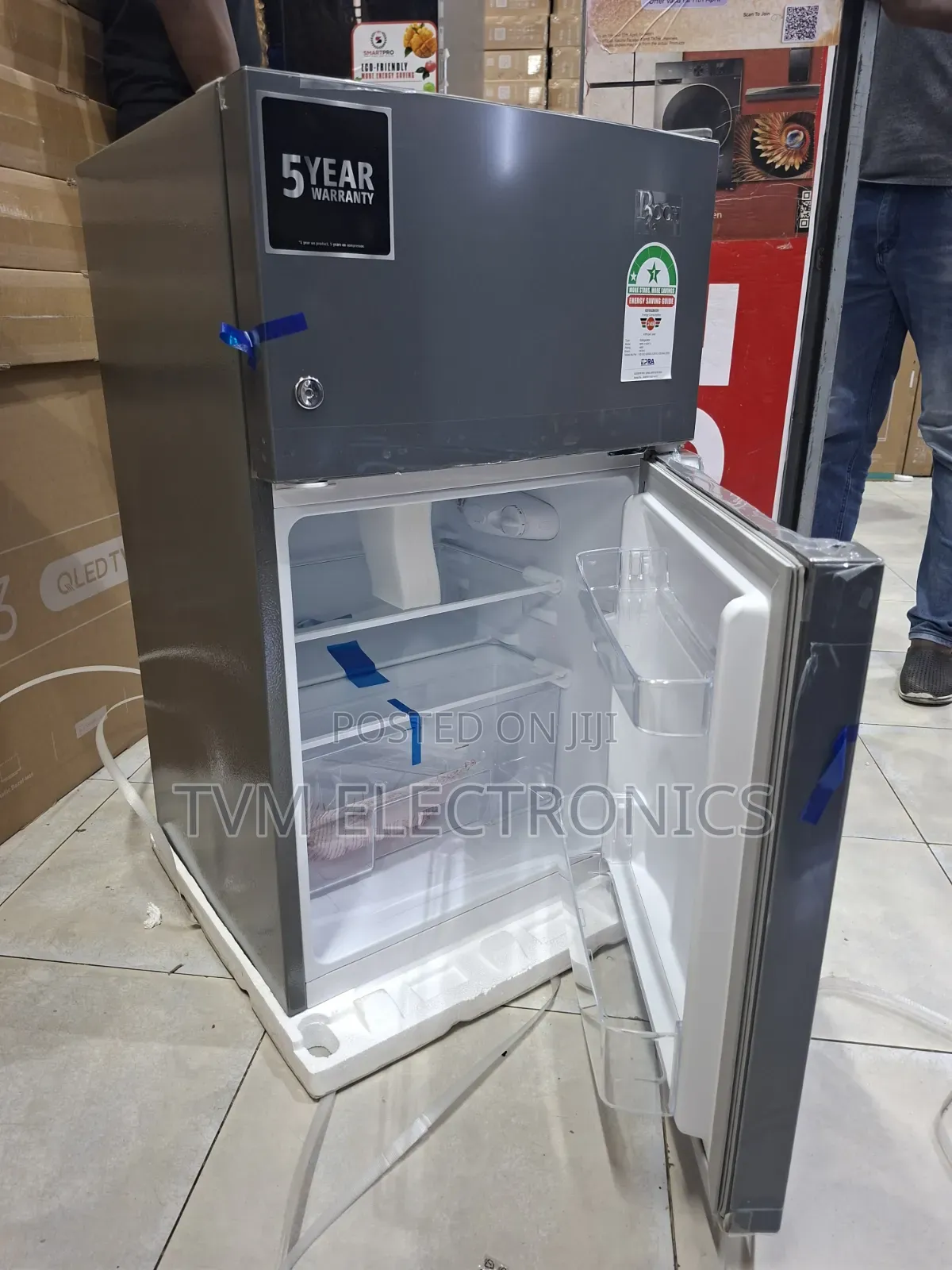 Roch 95 Litres Double Door Mini Fridge RFR-115 Dt-1 Refrigerator