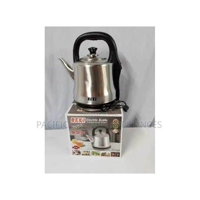 REKI 6L Large Automatic Electric Kettle - Rapid Boil Stainless Steel