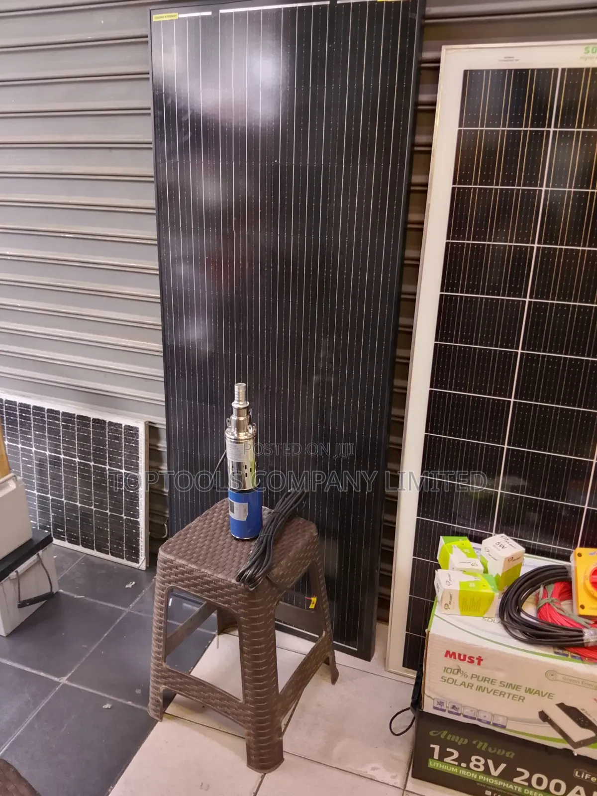 Solar Panel With Submersible Waterpump 50mtr 250watts