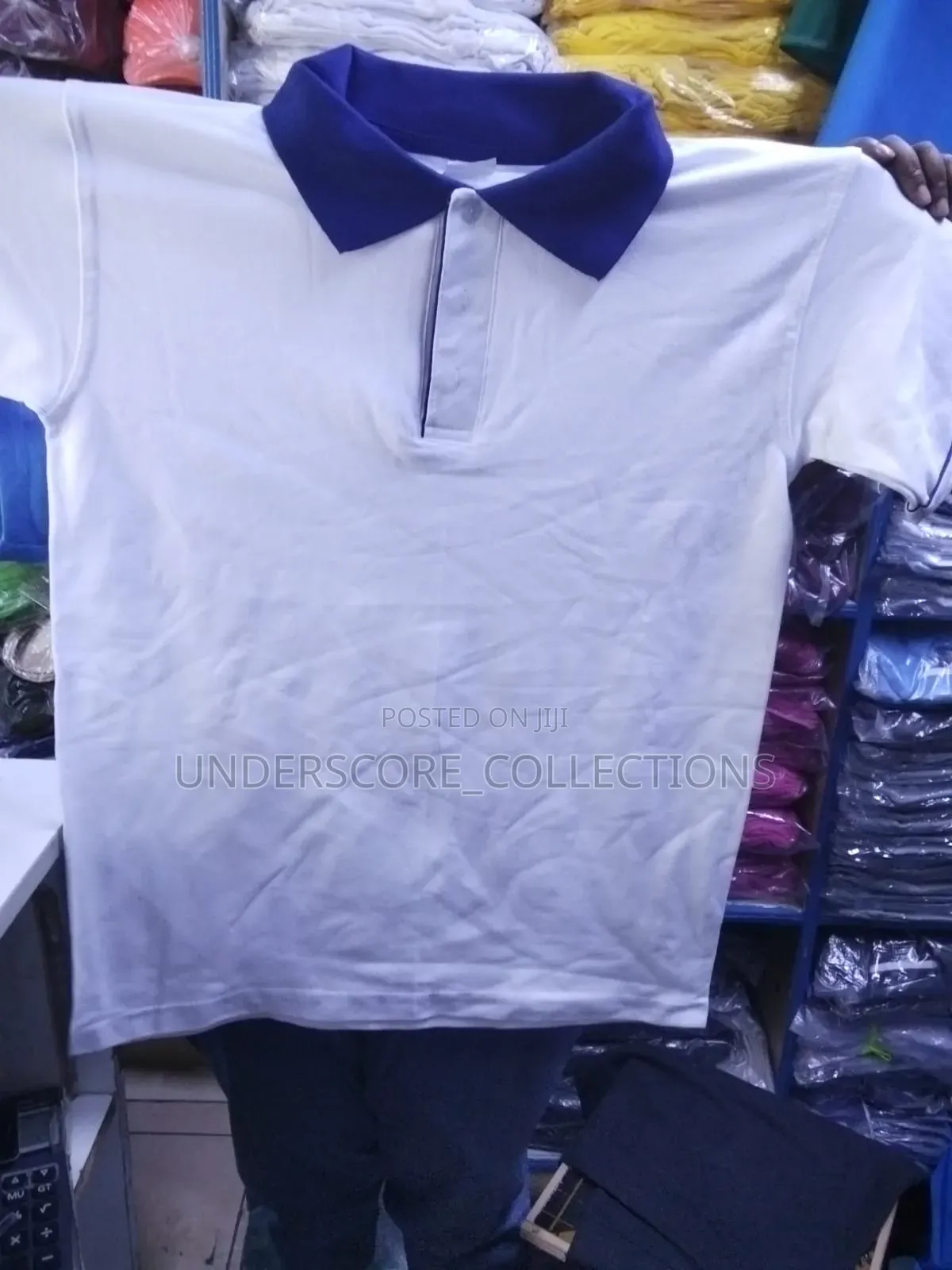 Brandable Double Colours Polo Tshirts
