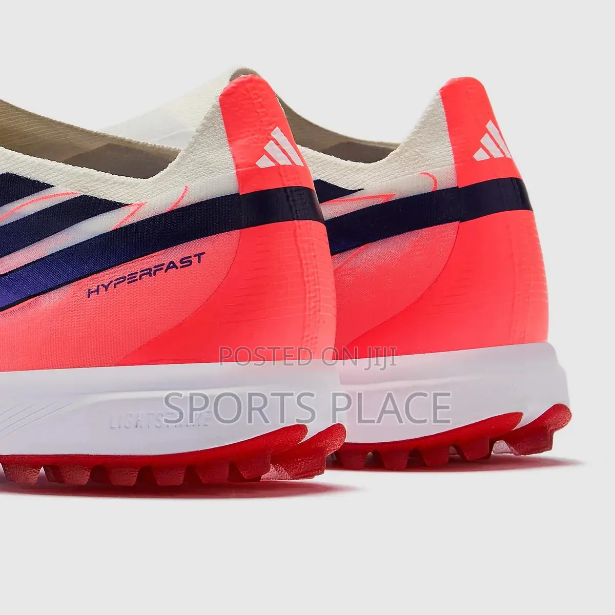 F50 Hyperfast "Chaos vs Control" - White Edition Laceless AG Shoes