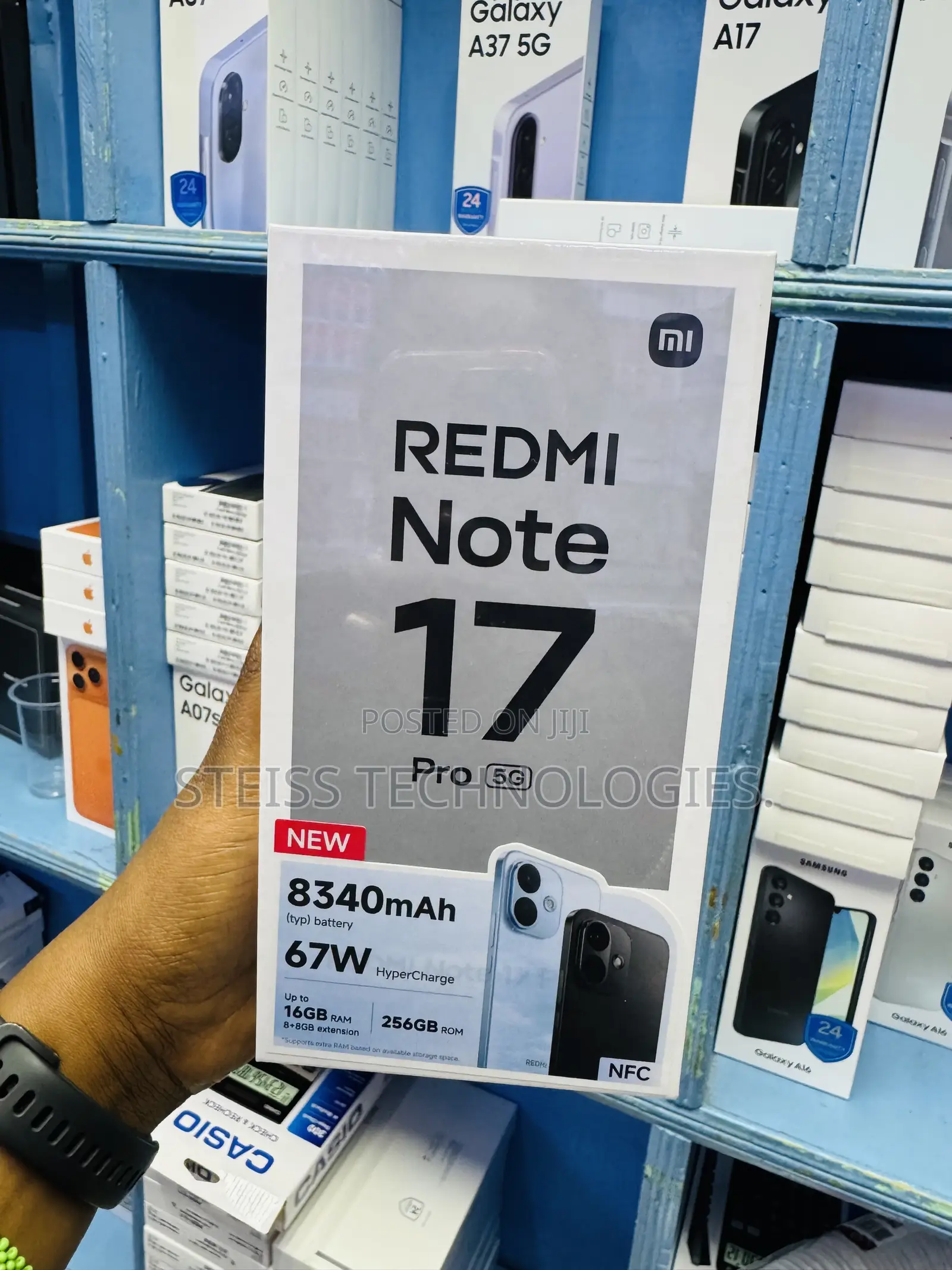 New Xiaomi Redmi Note 15 Pro 256 GB Black