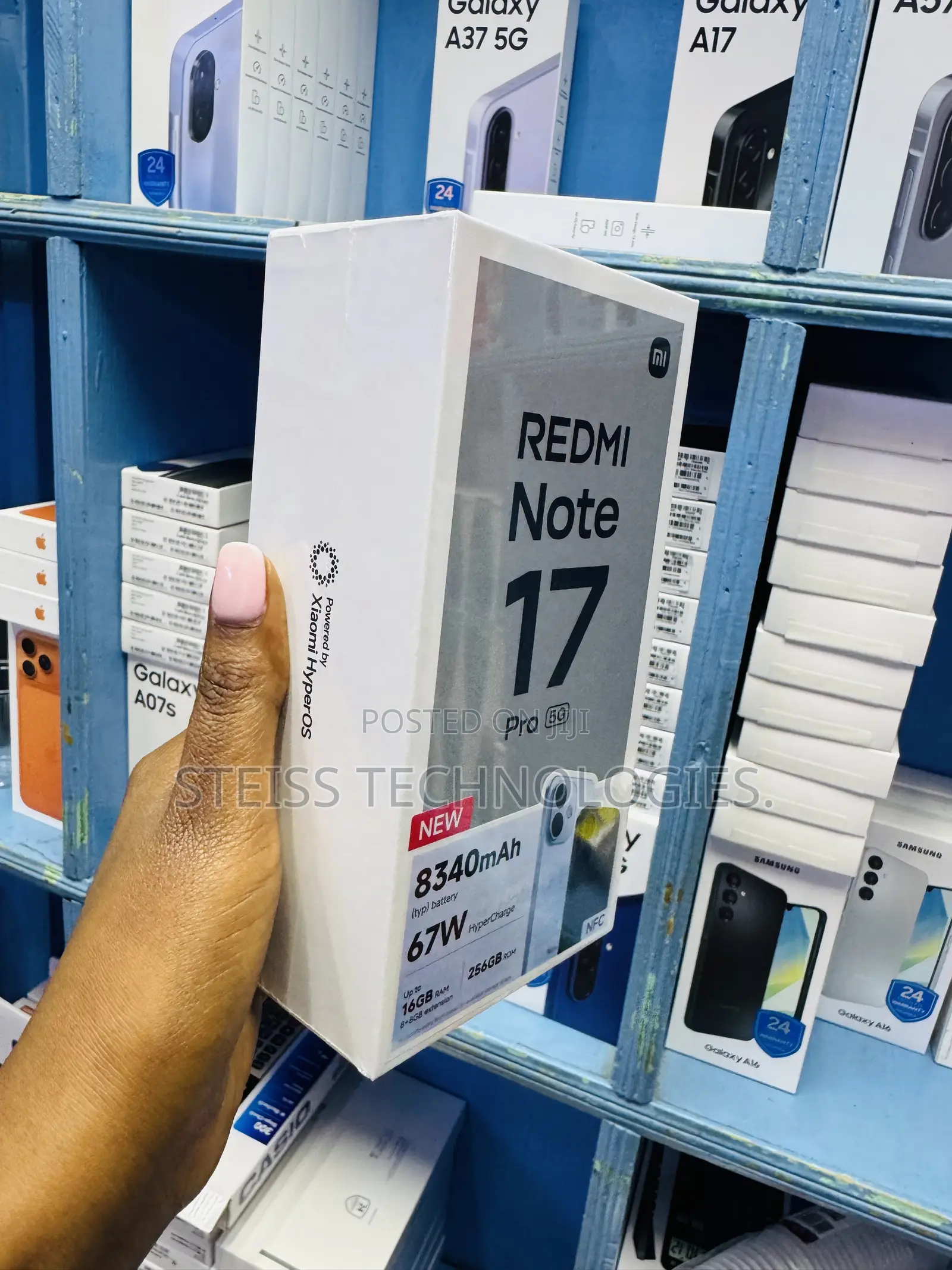 New Xiaomi Redmi Note 15 Pro 256 GB Black