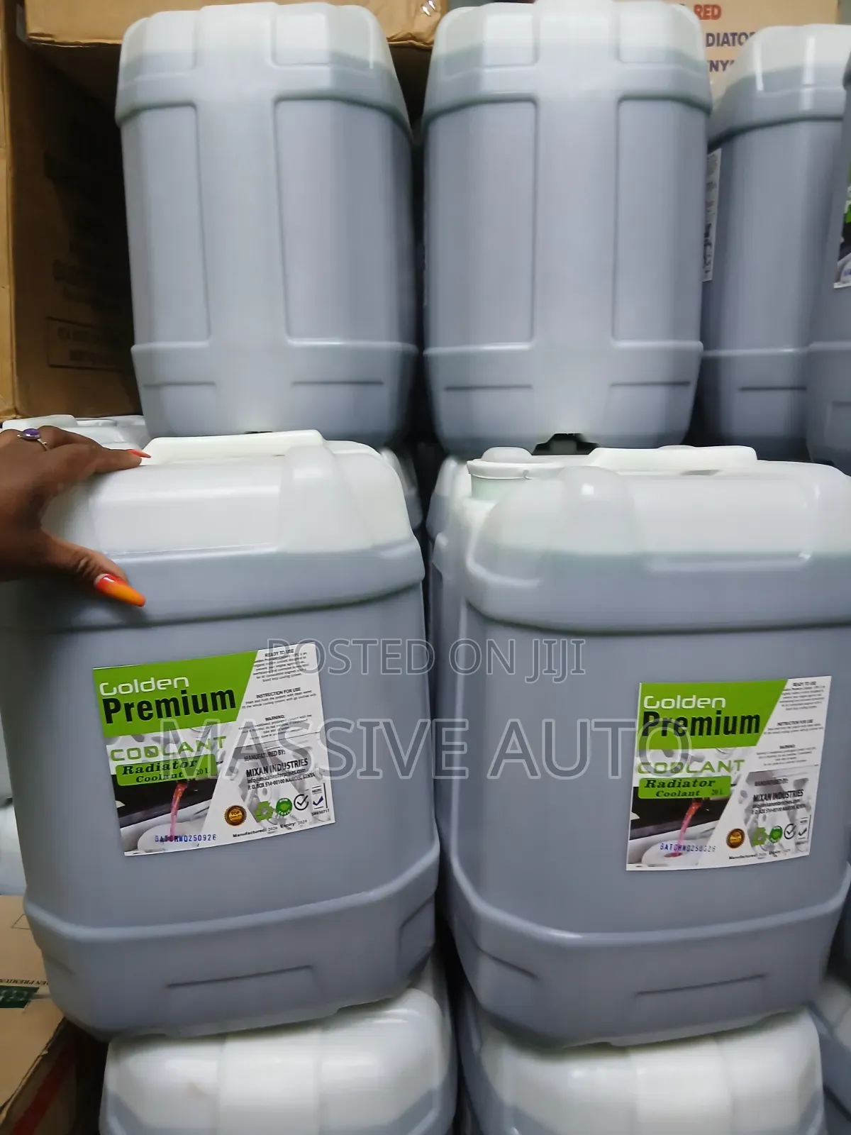 Green 20 Litres Premium Coolant