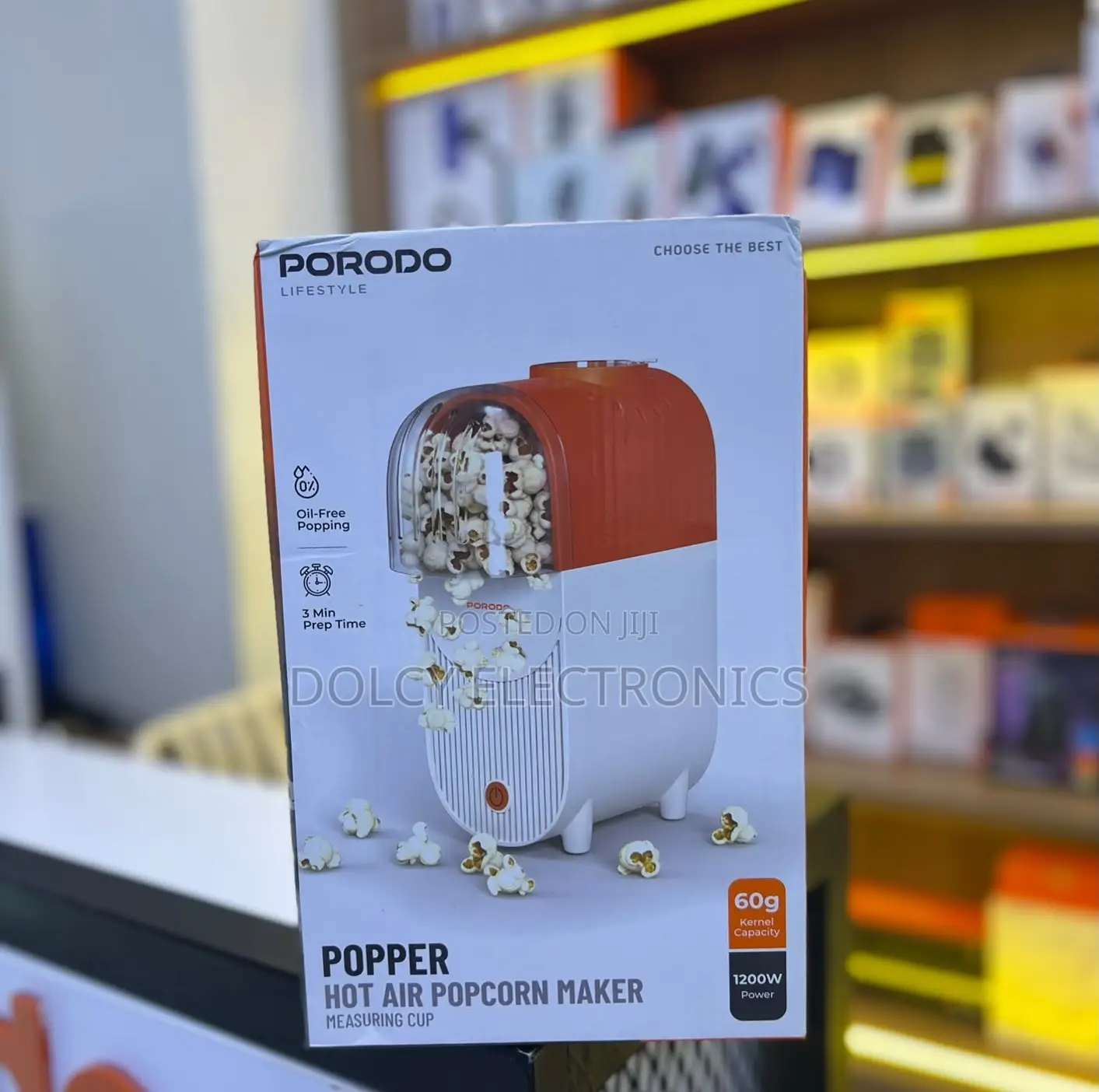 Porodo Lifestyle Popper Hot Air Popcorn Marker