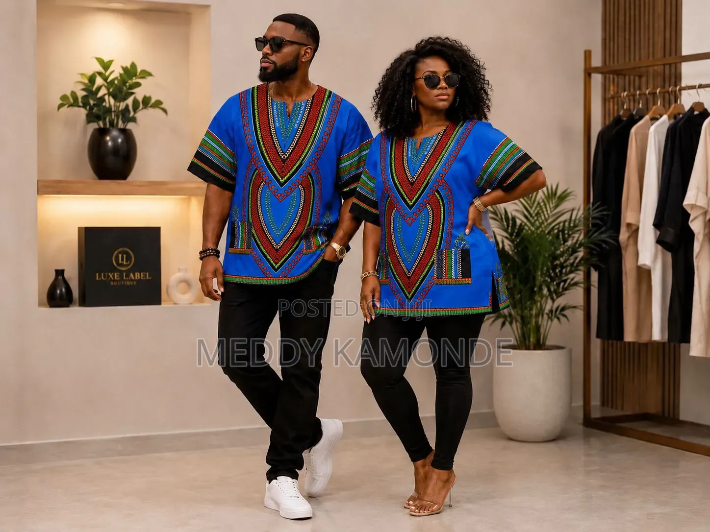 Unisex Dashiki African Tops