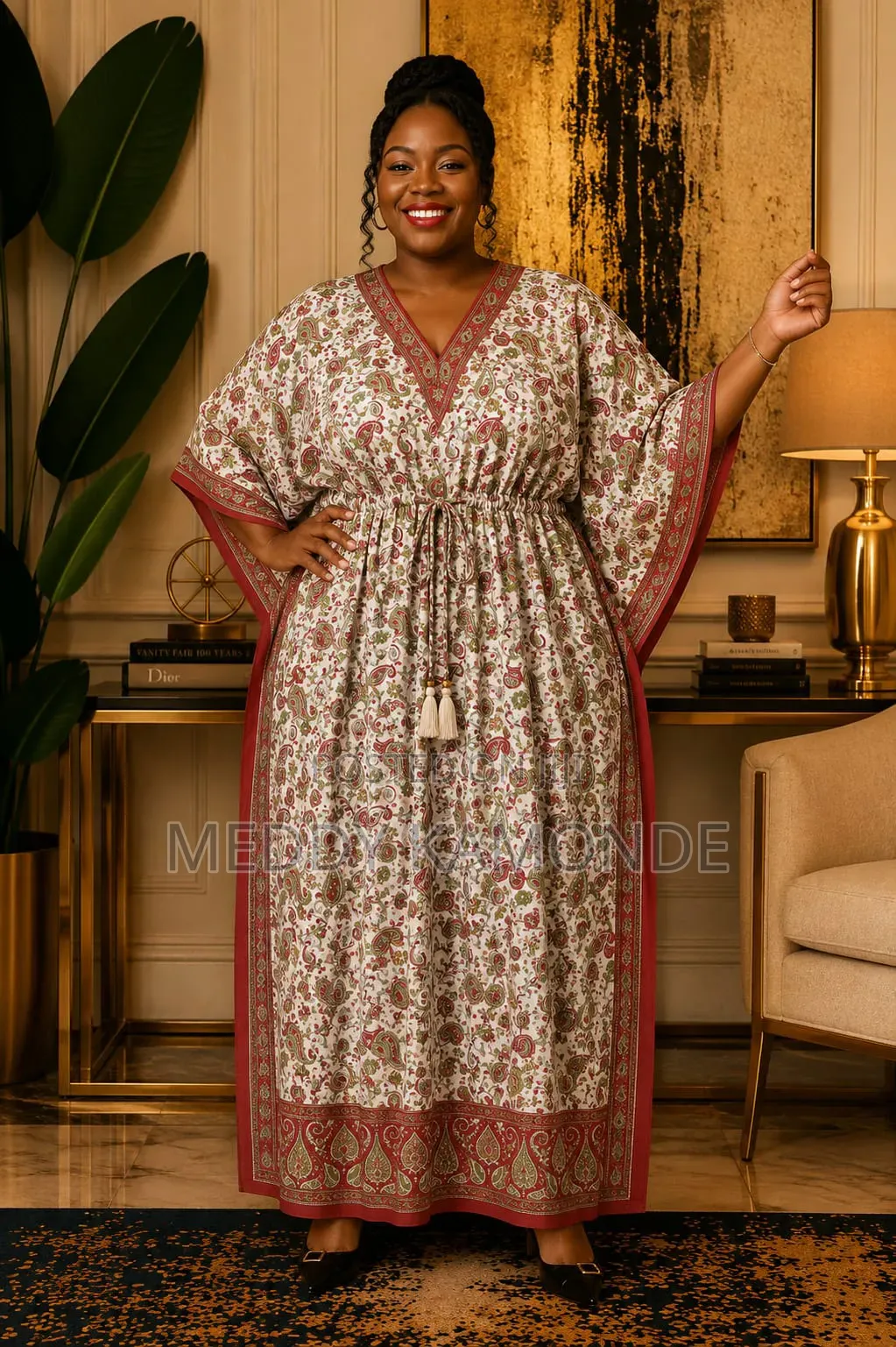Classy African Long Free Dress