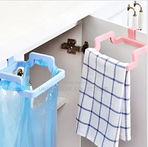 Over the Shelf Trash Paper or Towel Holder