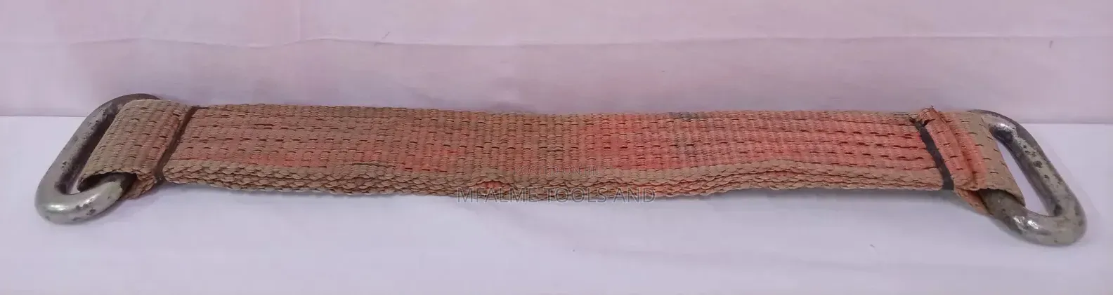 Ex-Uk Webbing Strap With D-End Rings