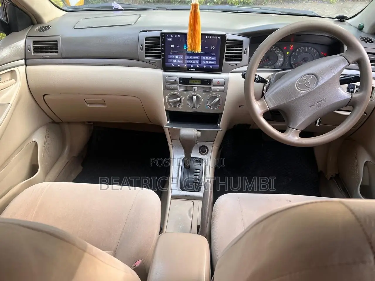 Toyota Corolla Fielder 1.5 Petrol FWD 2005 Silver