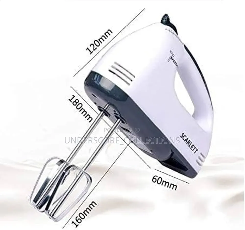 High Power 260wtts Scarlet Super Hand Mixer