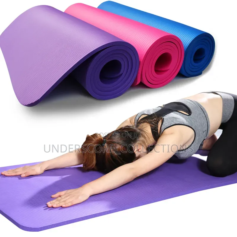Quality Exercise Yoga Mats: 4mm Thickness