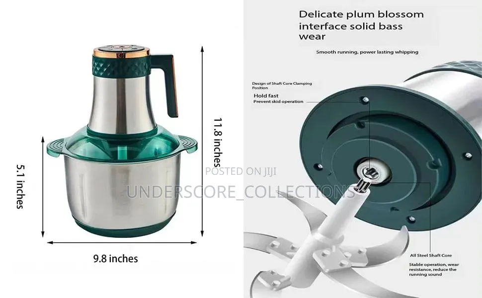 Big Size High Power 500w 3L Meat Grinder/Multipurpose Electric Chopper