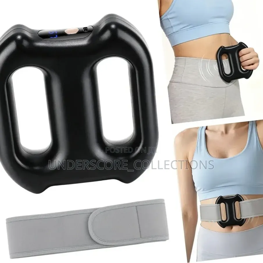 Portable Vibration Massage Device Belt Tummy Trimmed