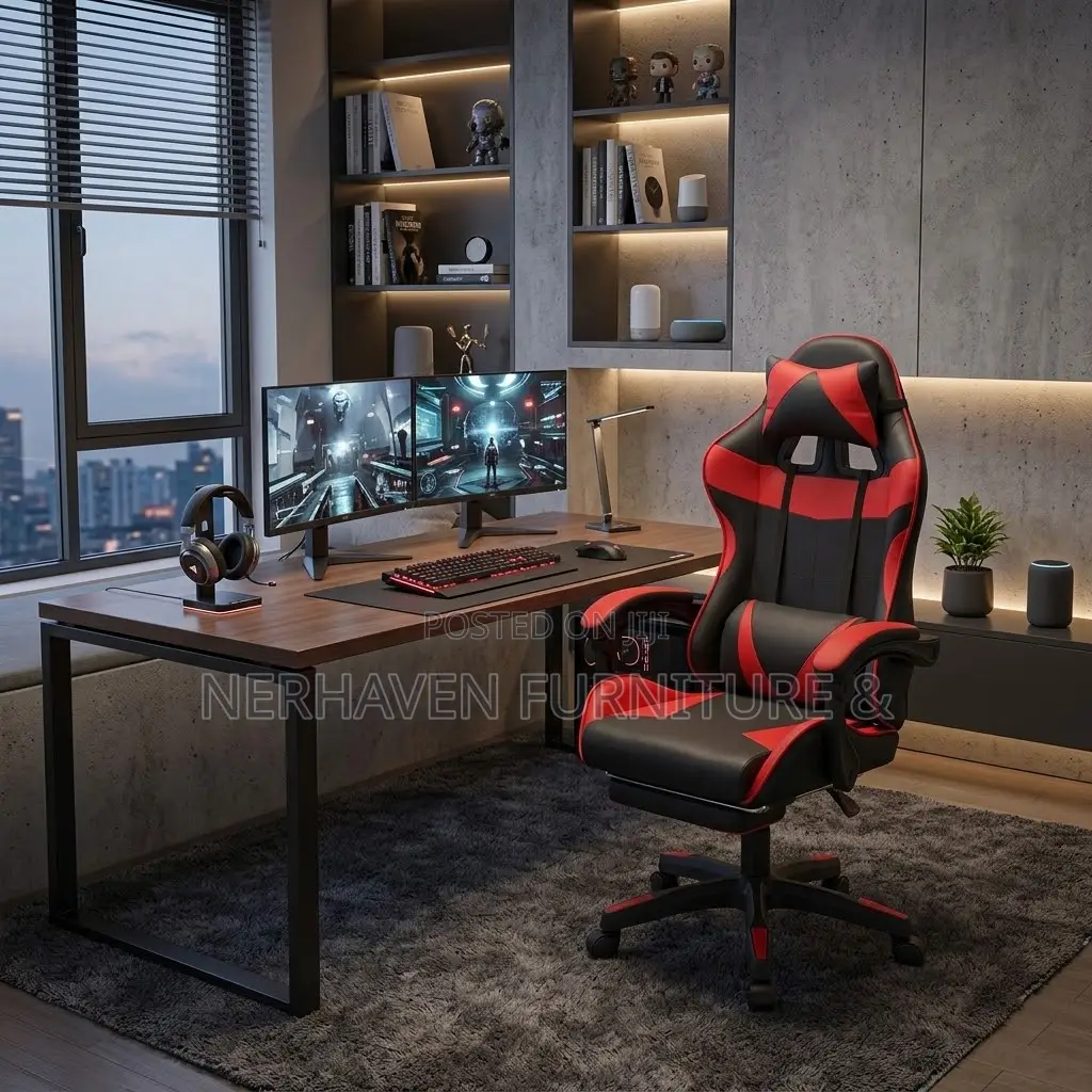 Red Gaming Chair – Stylish Ergonomic Gaming Office Chair