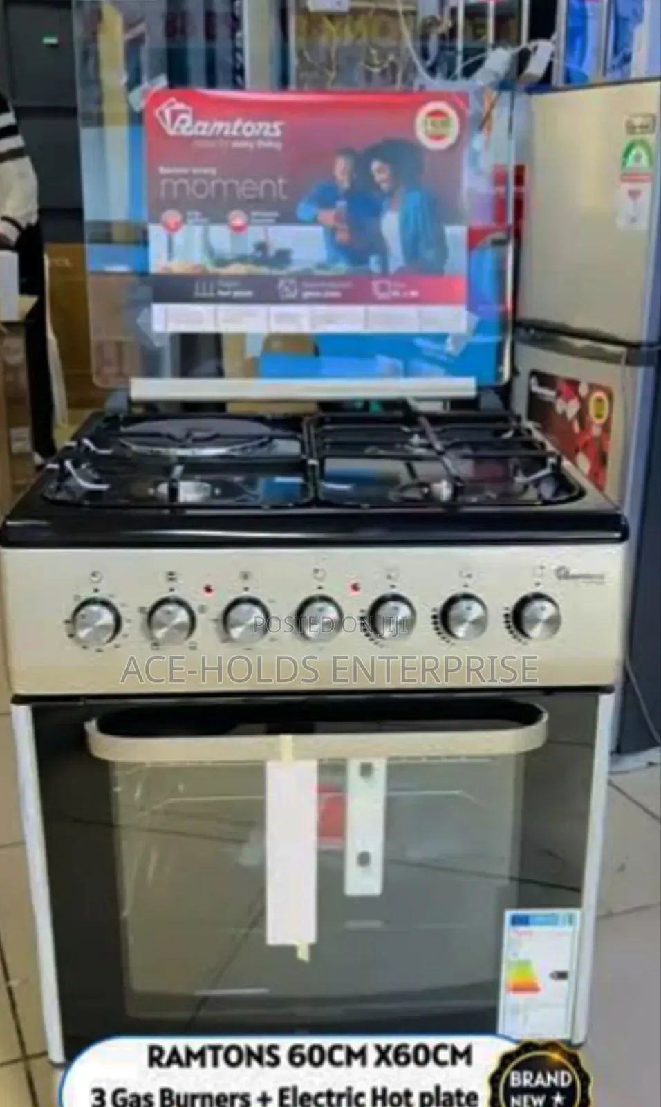 Ramtons Model: Rc/806 Standing Gas Cooker - 60*60