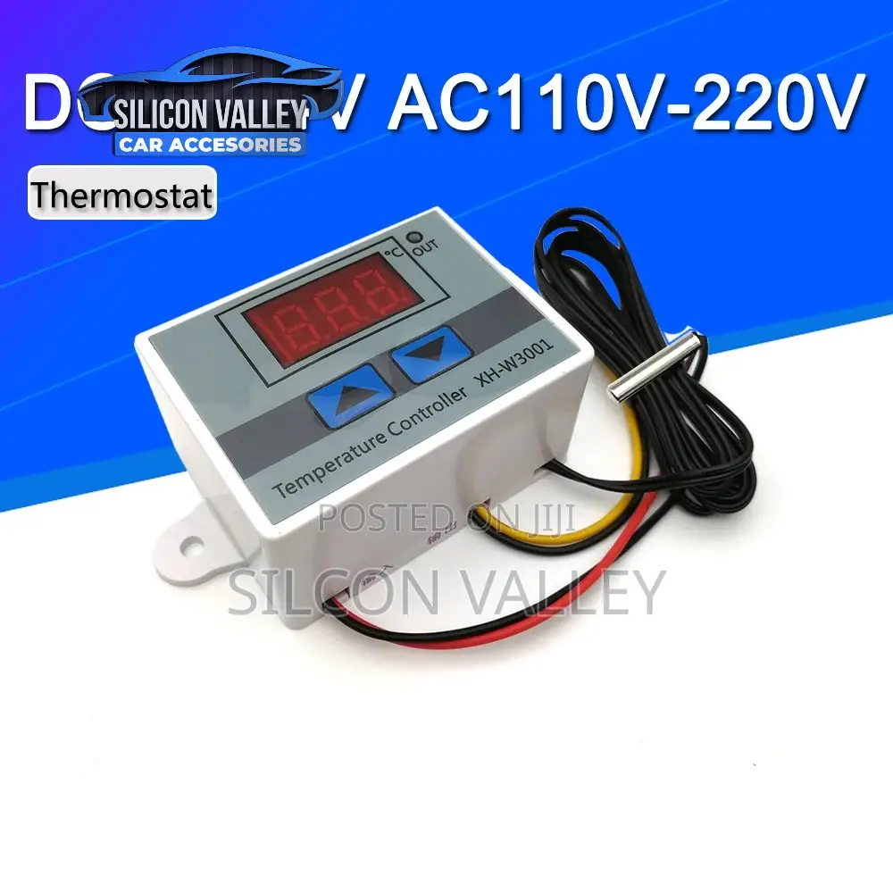 Digital LED Temperature Controller W3001 for Incubator Cooling Heating