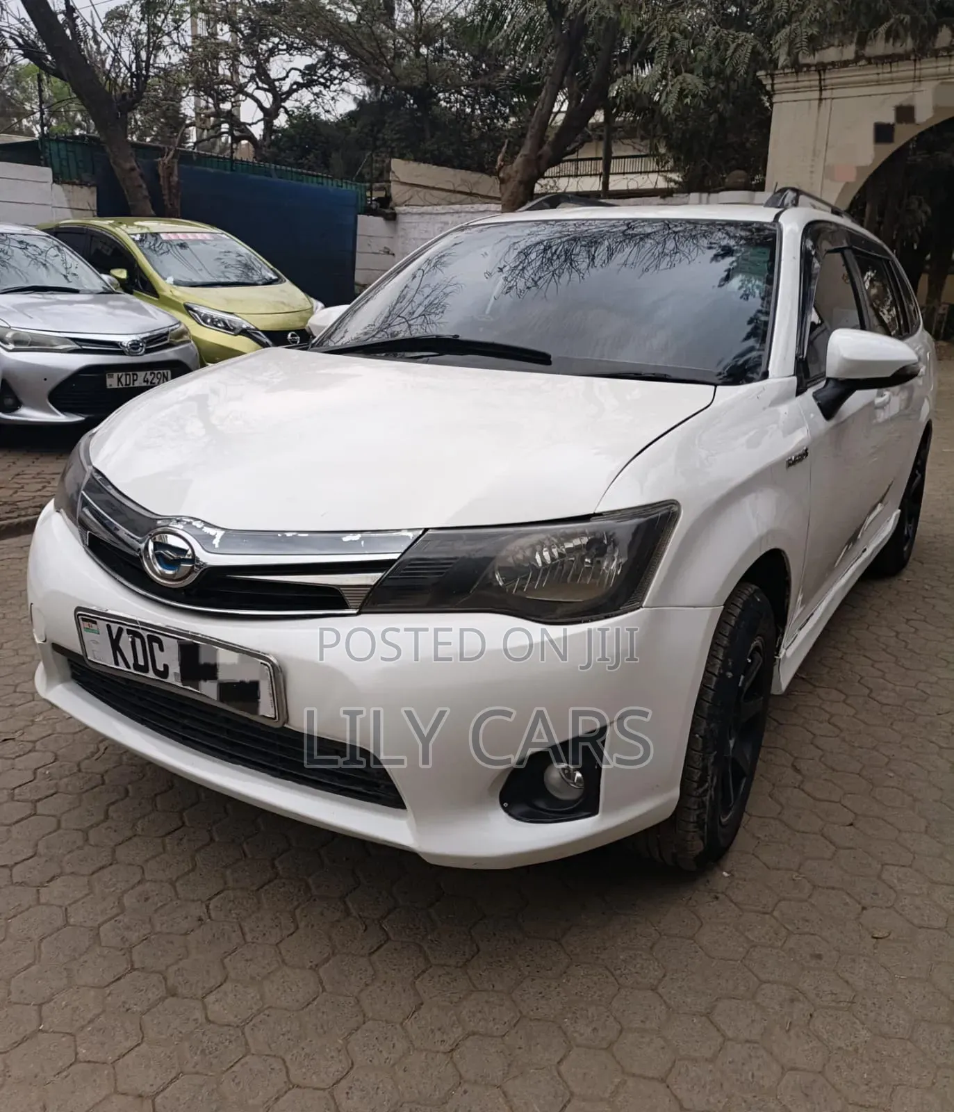 Toyota Corolla Fielder 2014 White
