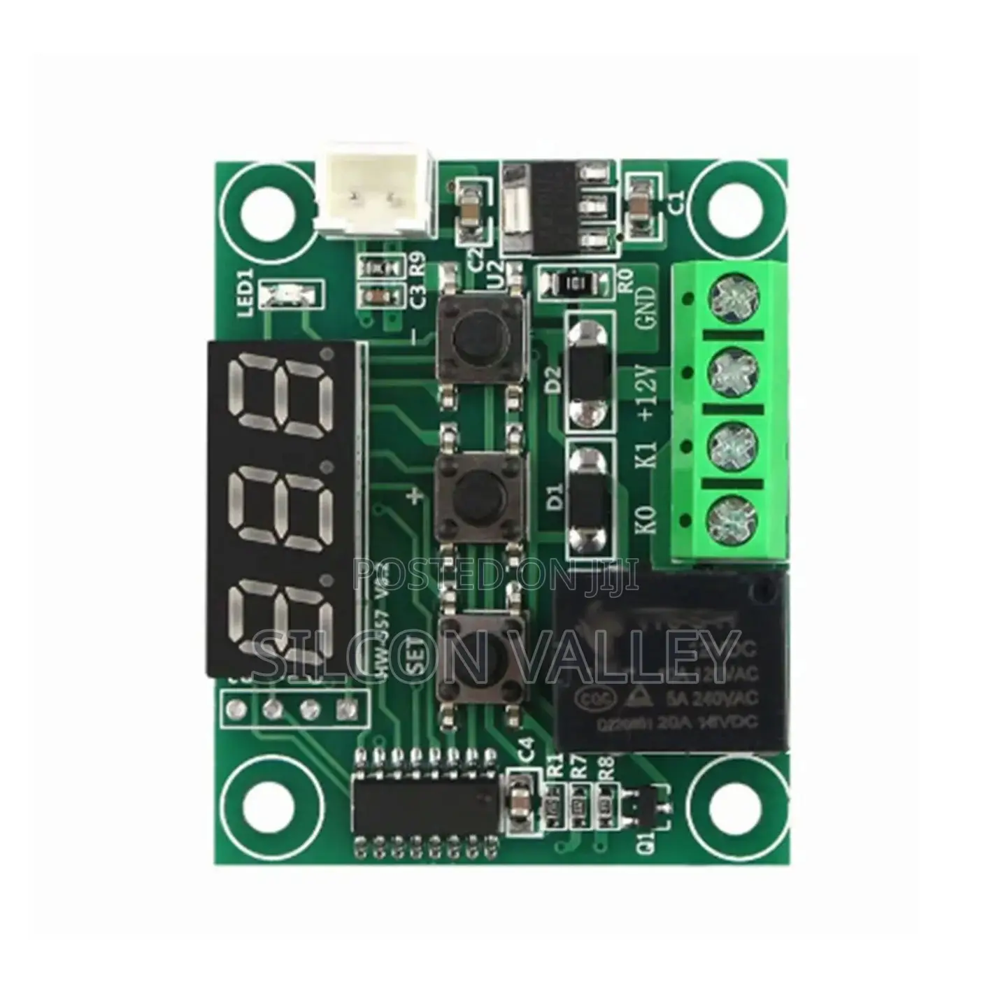 W1209 DC 12V Red/Blue Heat Cool Temp Thermostat Temperature Control