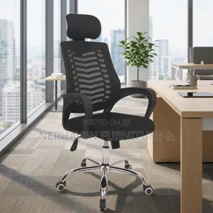 Office Chair With Headrest – Ergonomic High Back Office Chair