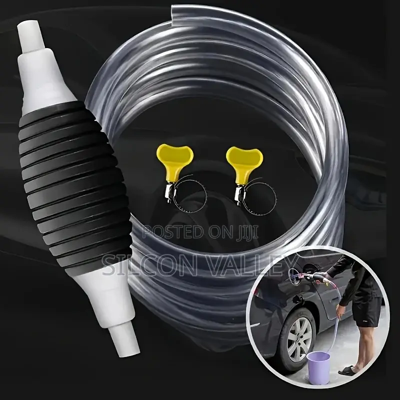 Portable Hand Suction Pump Equipped With Flexible PVC Hose