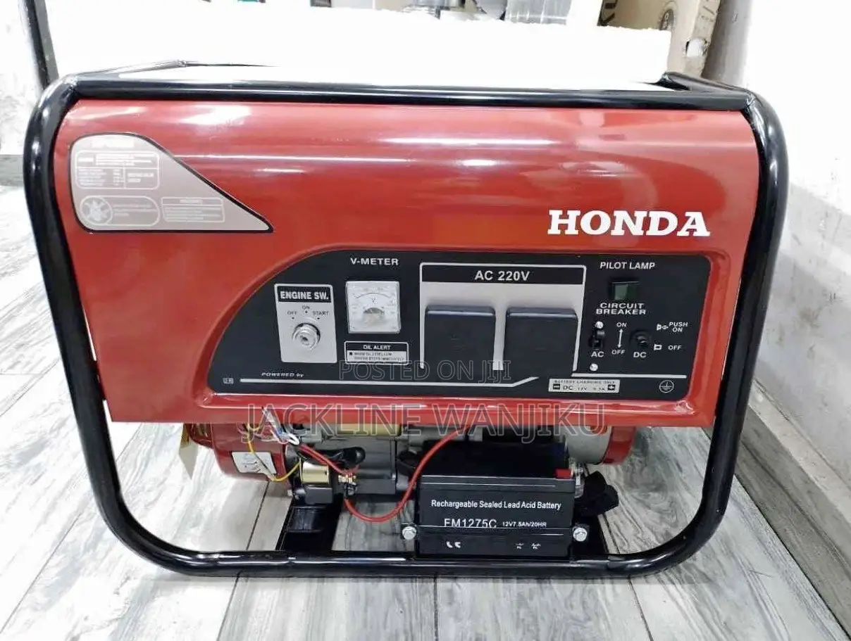 6.5kva Petrol Generator / 6.5kva Key Honda Water Generator Machine