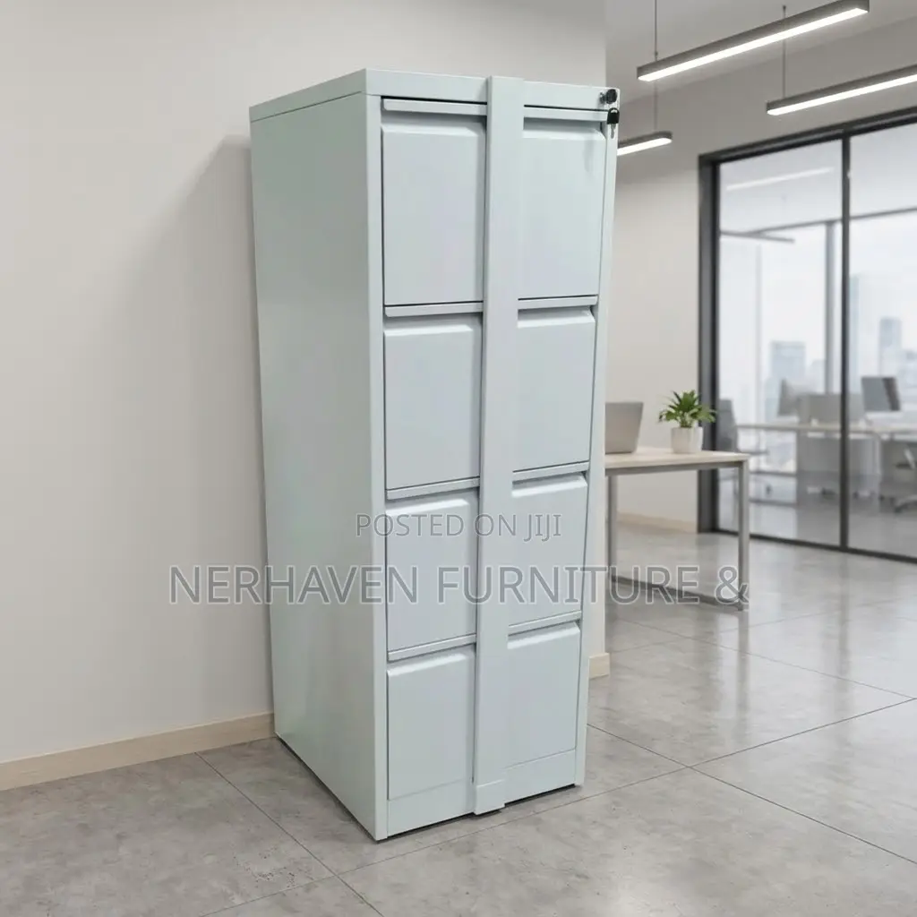 4 Drawer Cabinet With Security Bar – Office Filing Cabinet