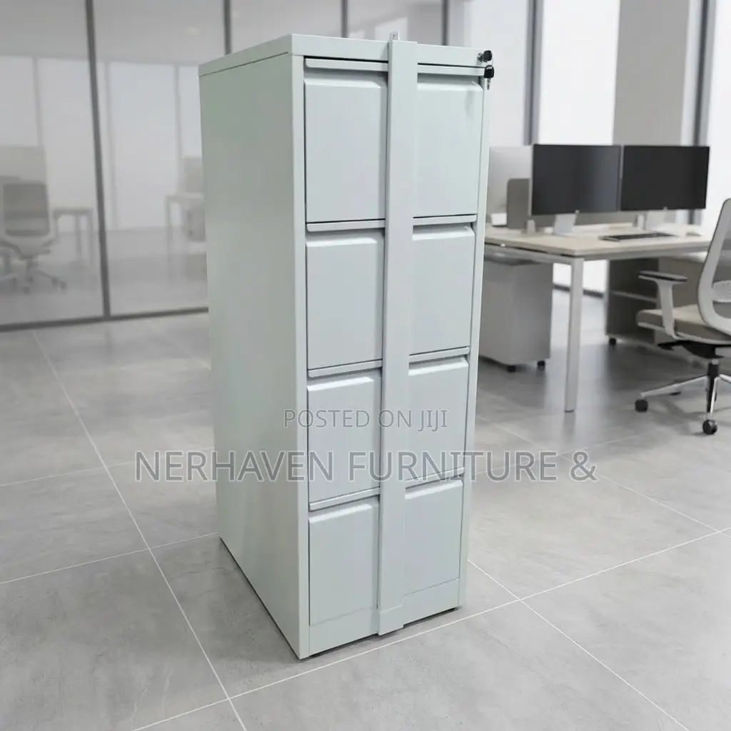 4 Drawer Cabinet With Security Bar – Office Filing Cabinet