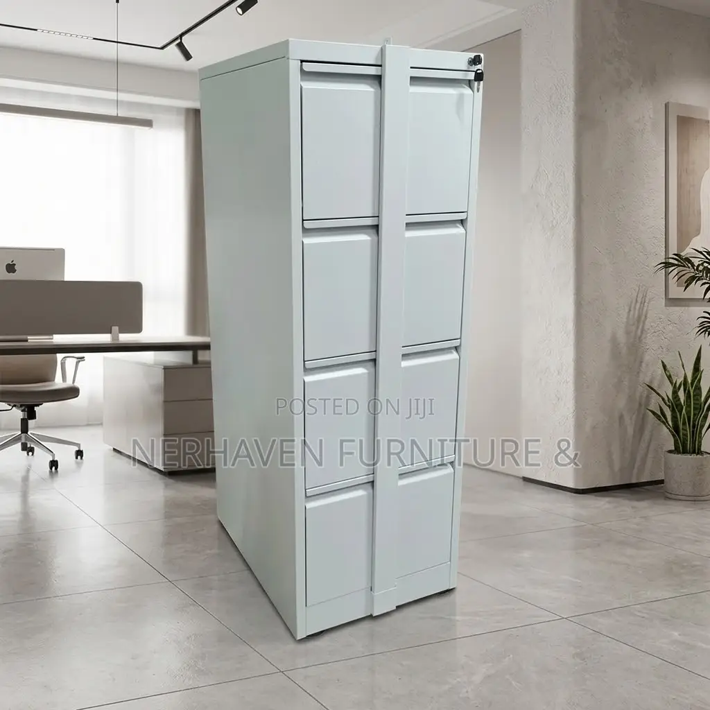 4 Drawer Cabinet With Security Bar – Office Filing Cabinet