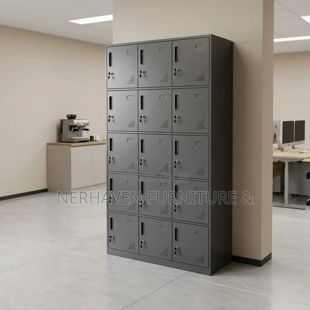 15 Locker Storage Cabinet – 15 Door Metal Storage Locker