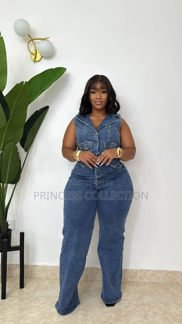 Two Piece Denim Set