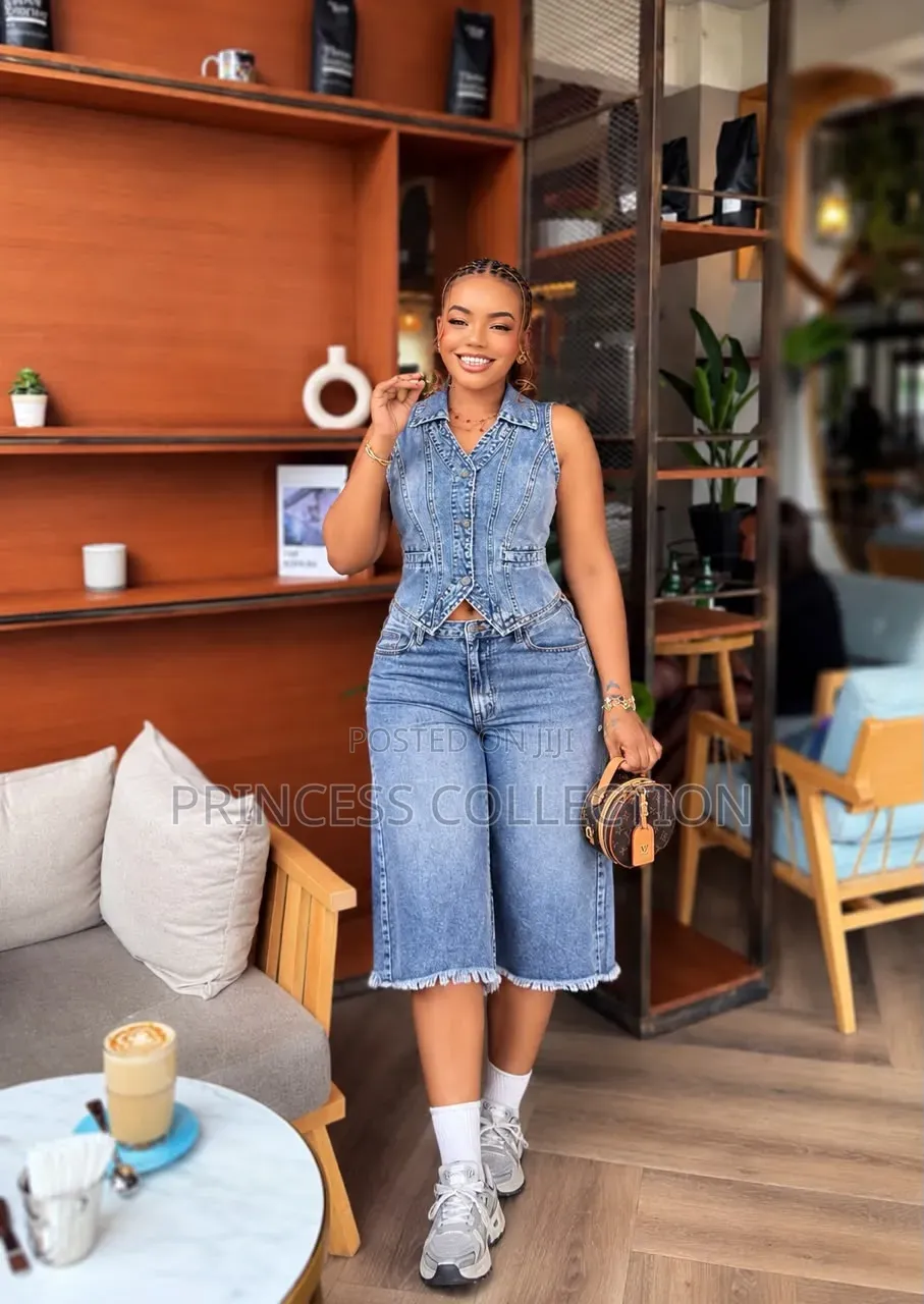 Two Piece Denim Set