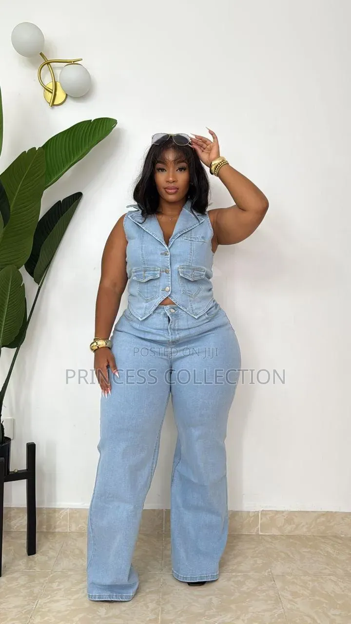 Two Piece Denim Set