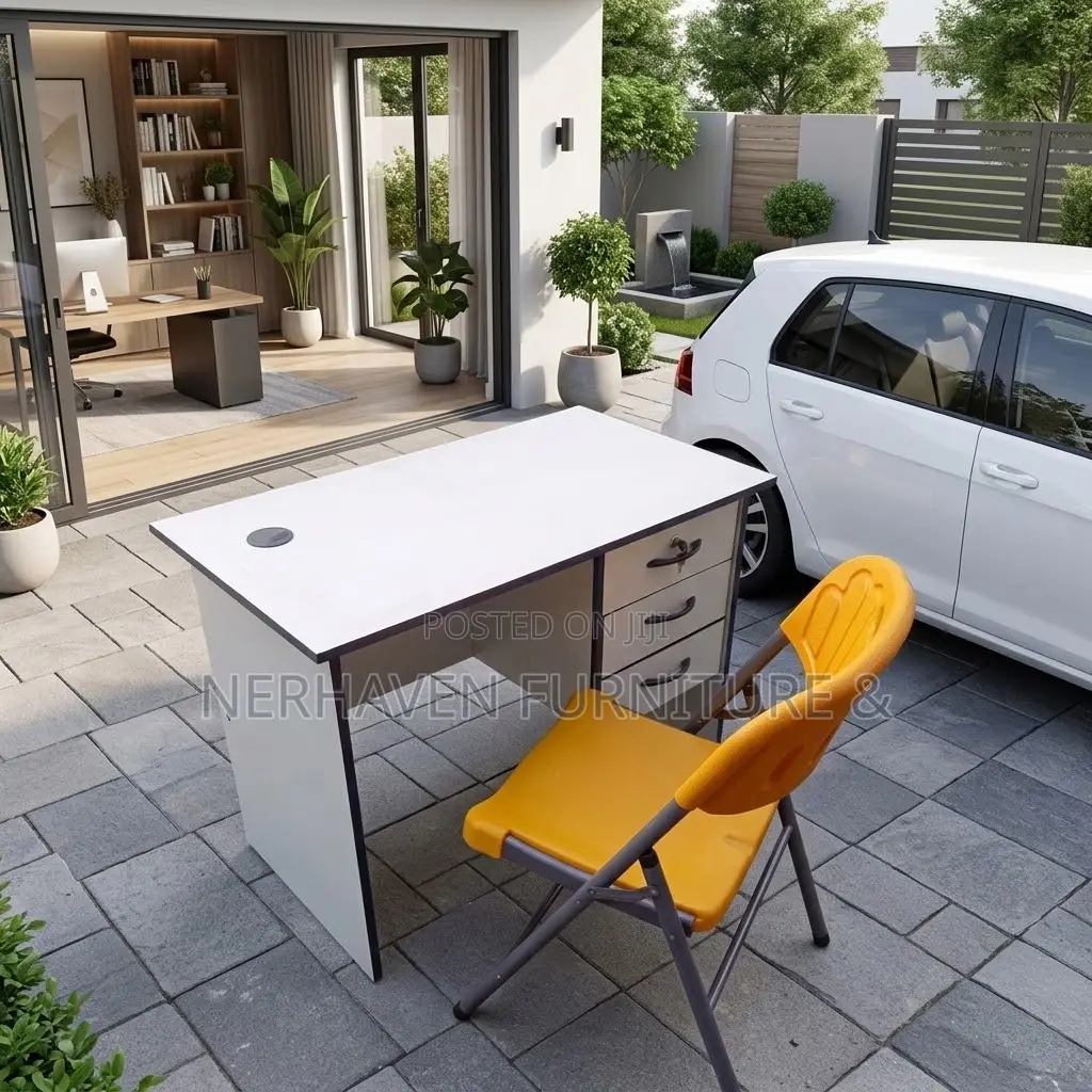 Study Desk and Foldable Chair – Compact Study Set
