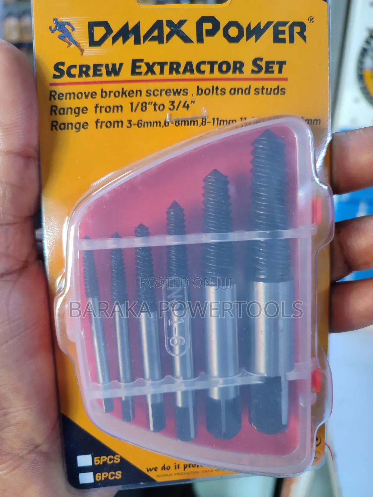 DMAXPOWER Screw Extractor Set.