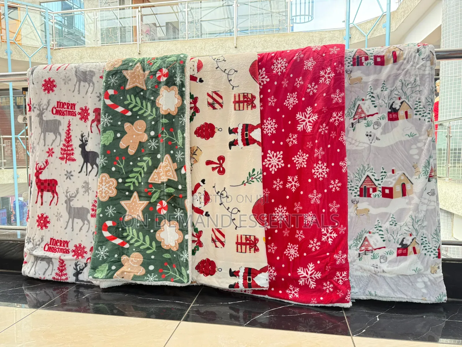 Double Sided Quality Christmas Throw Blanket -Size 200*230cm