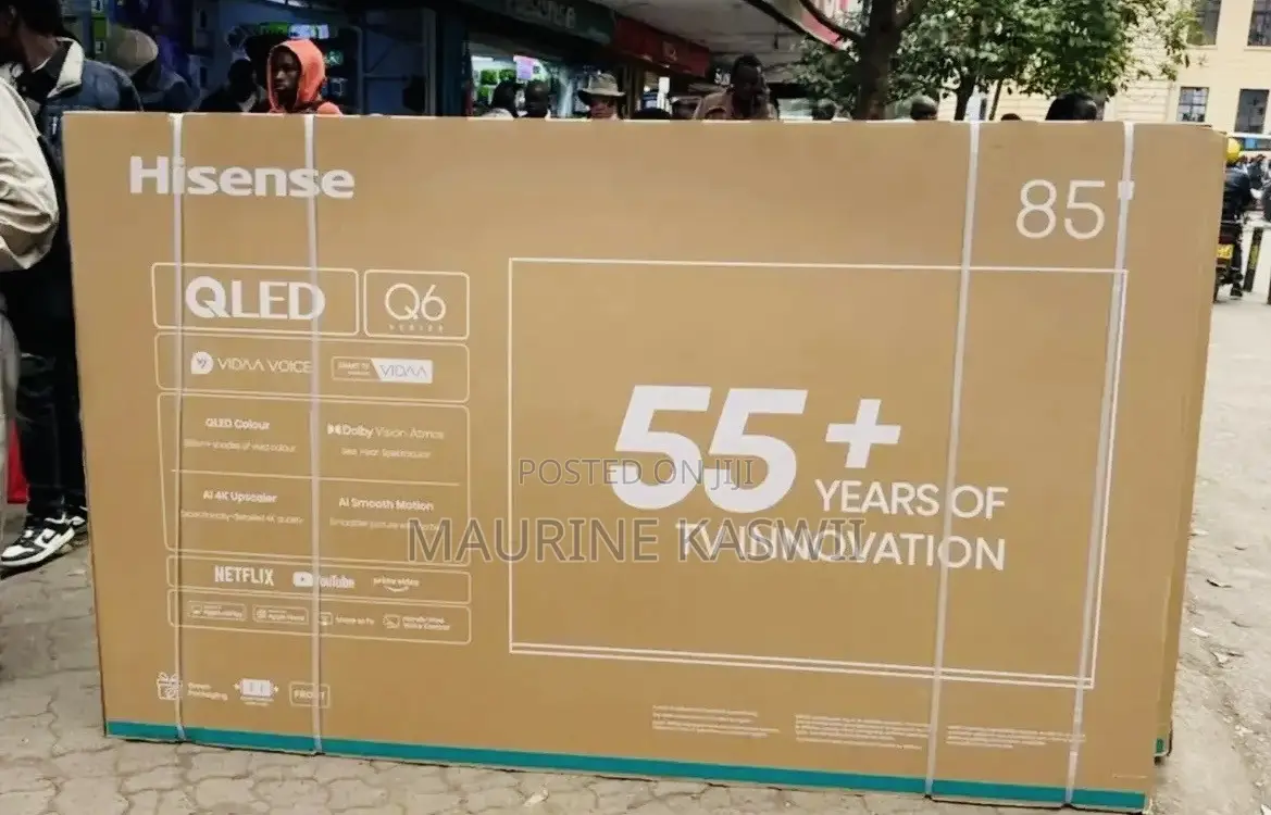Hisense 85” Inch Smart Qled 4k Uhd -Powered by Vida