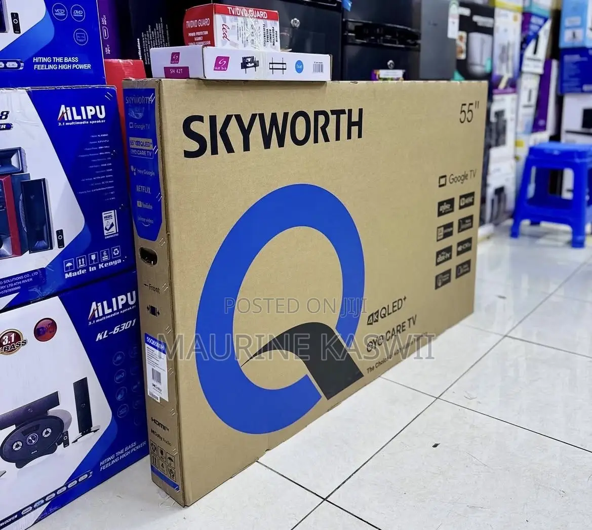 SKYWORTH QLED 55”INCH 4k-12 Months Warranty