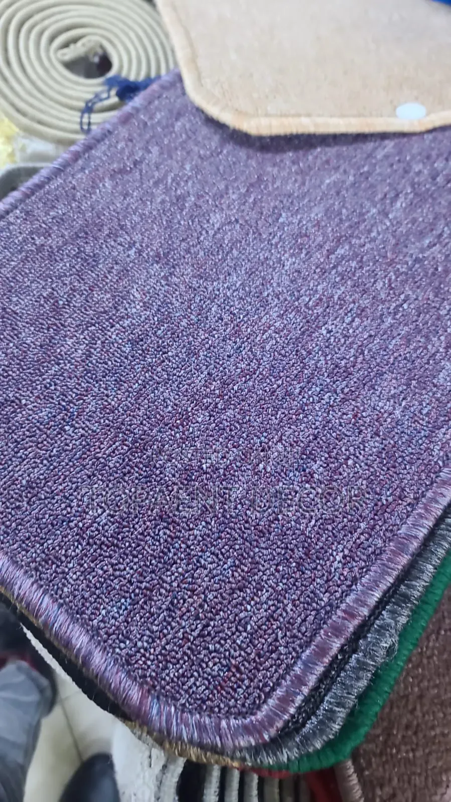 Maroon Warm Fluffy Carpets
