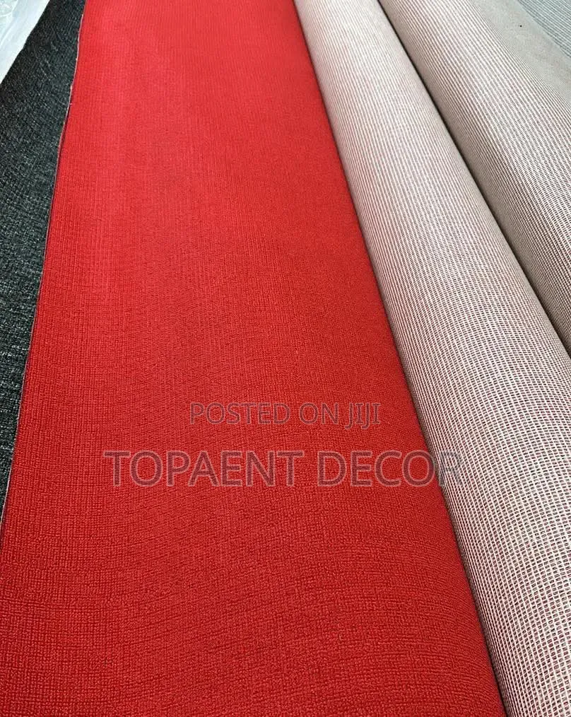 Flawless Red Office Wall to Wall Carpets