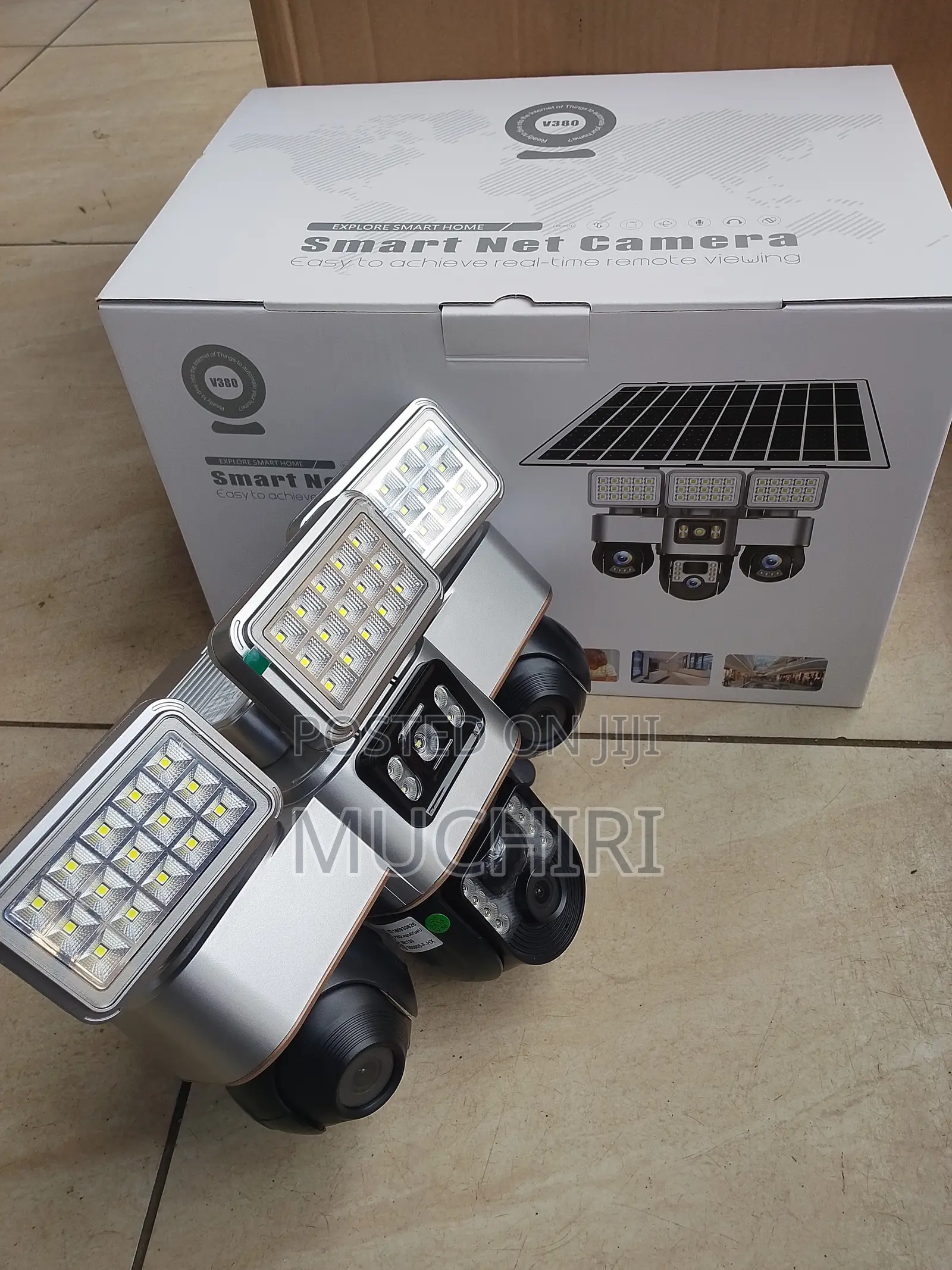 Vts30 3ptz Battery CCTV With Led Lights