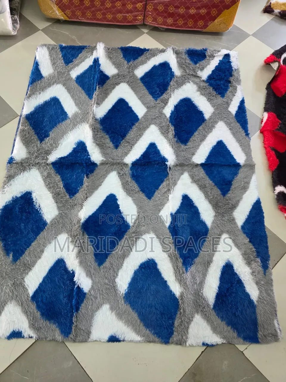 Luxury Fluffy Living Room Carpet Size 5*8 Thick and Soft