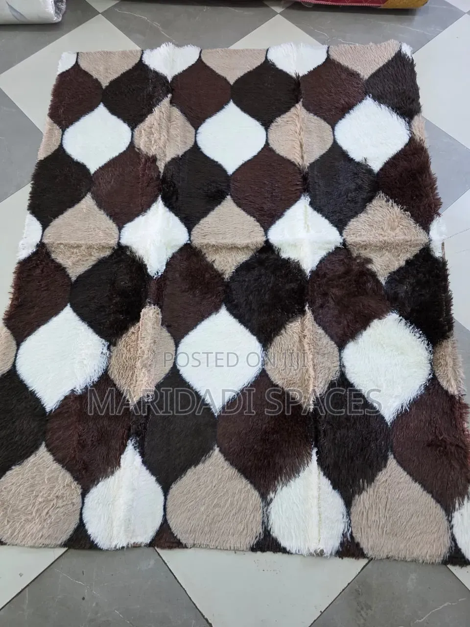 Luxury Fluffy Living Room Carpet Size 5*8 Thick and Soft