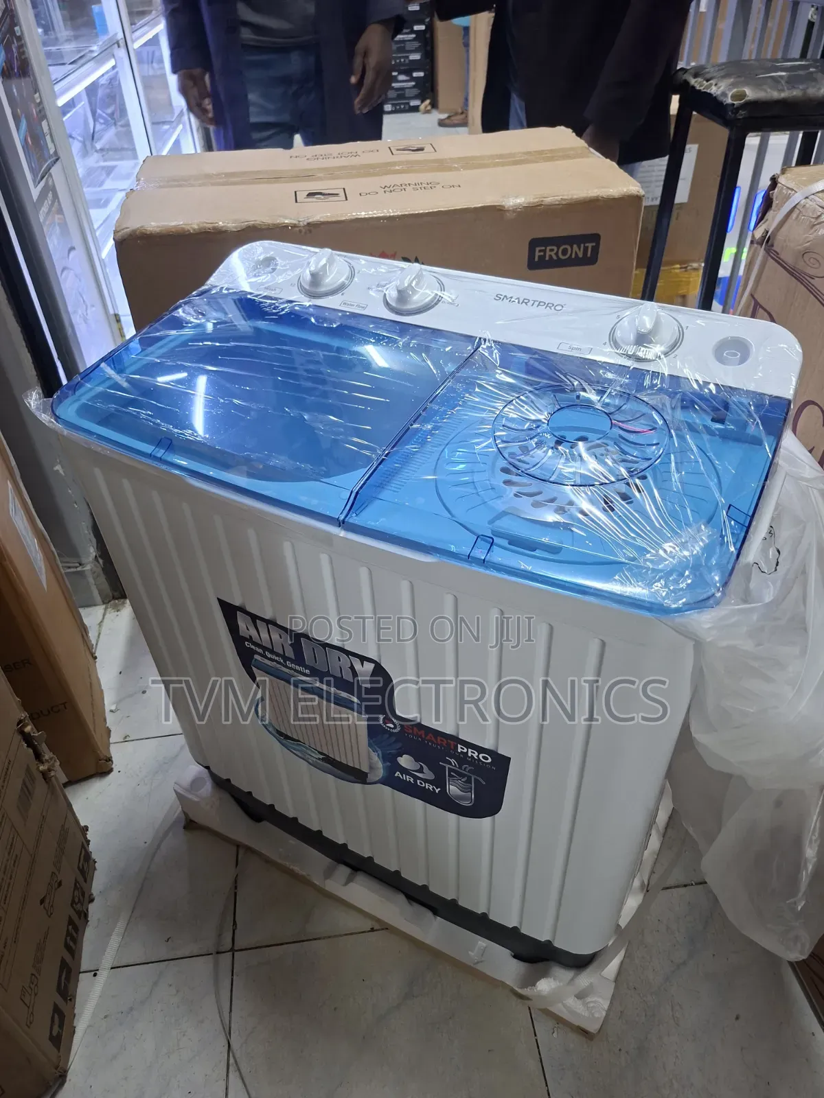 Smartpro 8kg Twin Tub Washing Machine – Wash Spin SWM-08tt