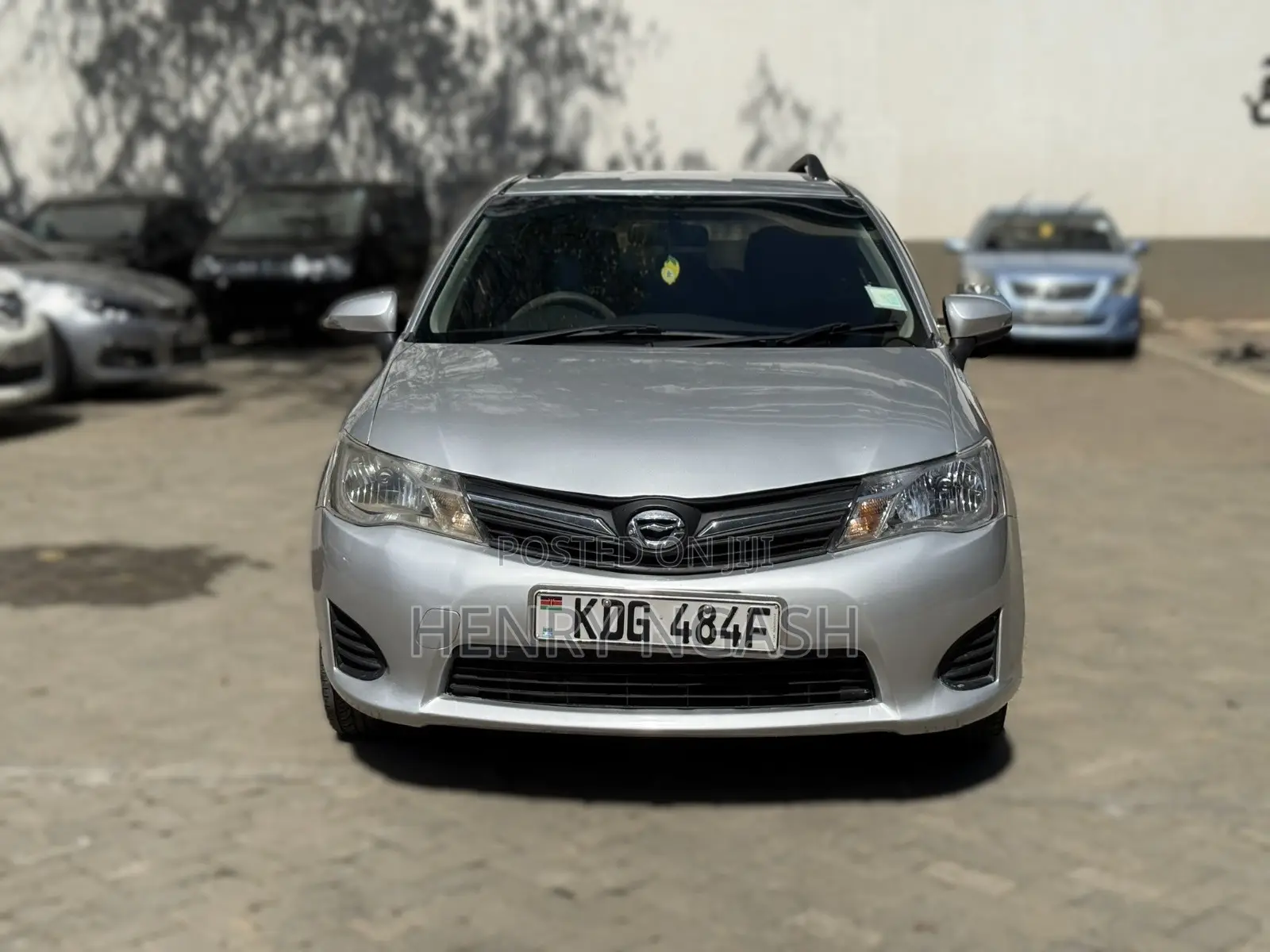 Toyota Corolla Fielder 2014 Silver