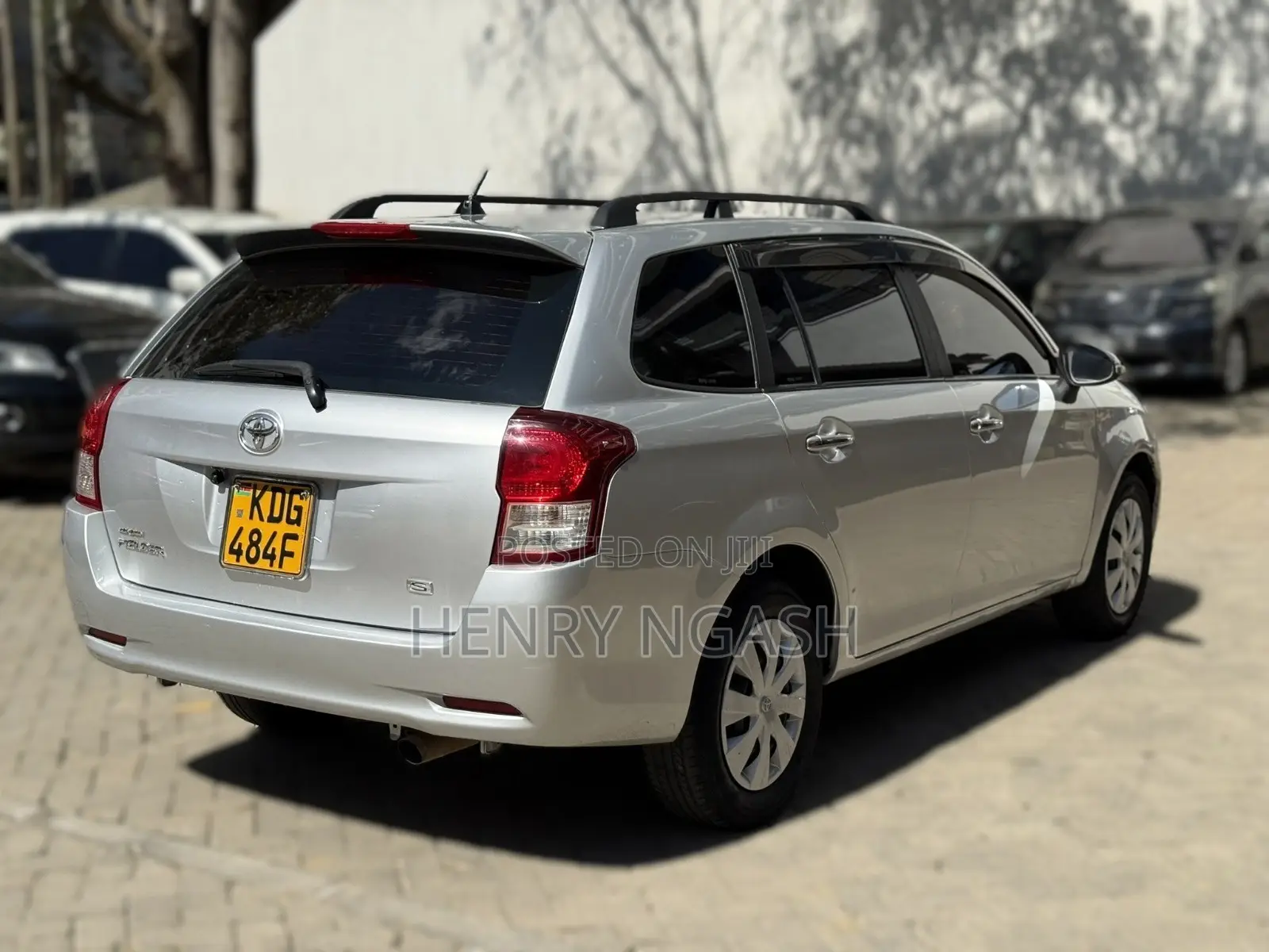 Toyota Corolla Fielder 2014 Silver