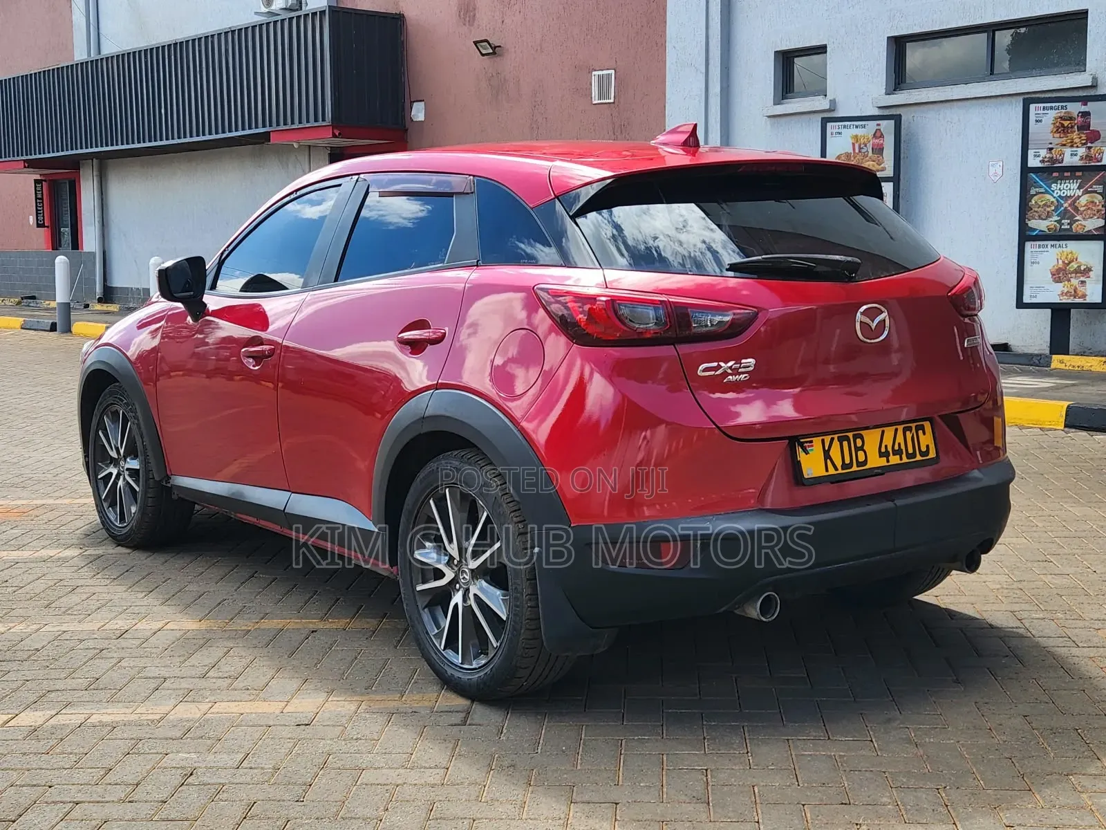Mazda CX-3 1.5 Diesel AWD 2015 Red