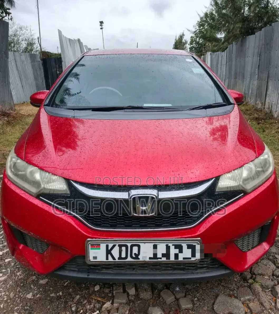 Honda Fit 2017 Red